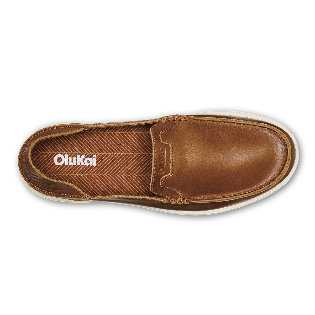 Kākaha Nia Men‘s Leather Slip-On Shoes - Fox | OluKai Men