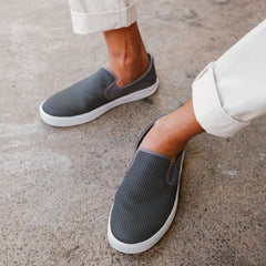 Lae‘ahi Men's Slip-On Sneakers - Pavement | OluKai Men
