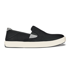 OluKai Lae‘ahi - Black | Men's Slip-on Sneakers | OluKai Men