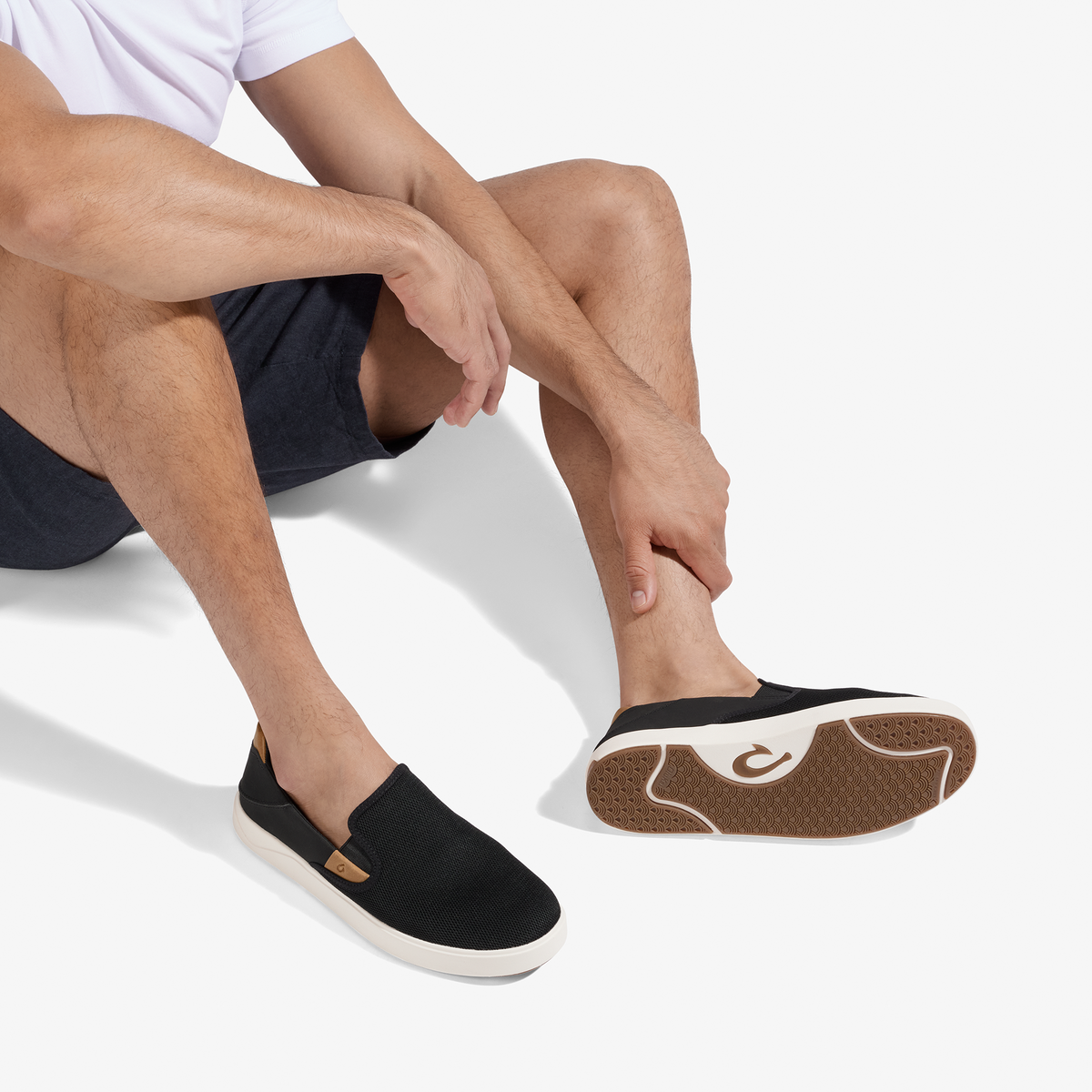 Lae'ahi Nui - Black / Tan | OluKai Men