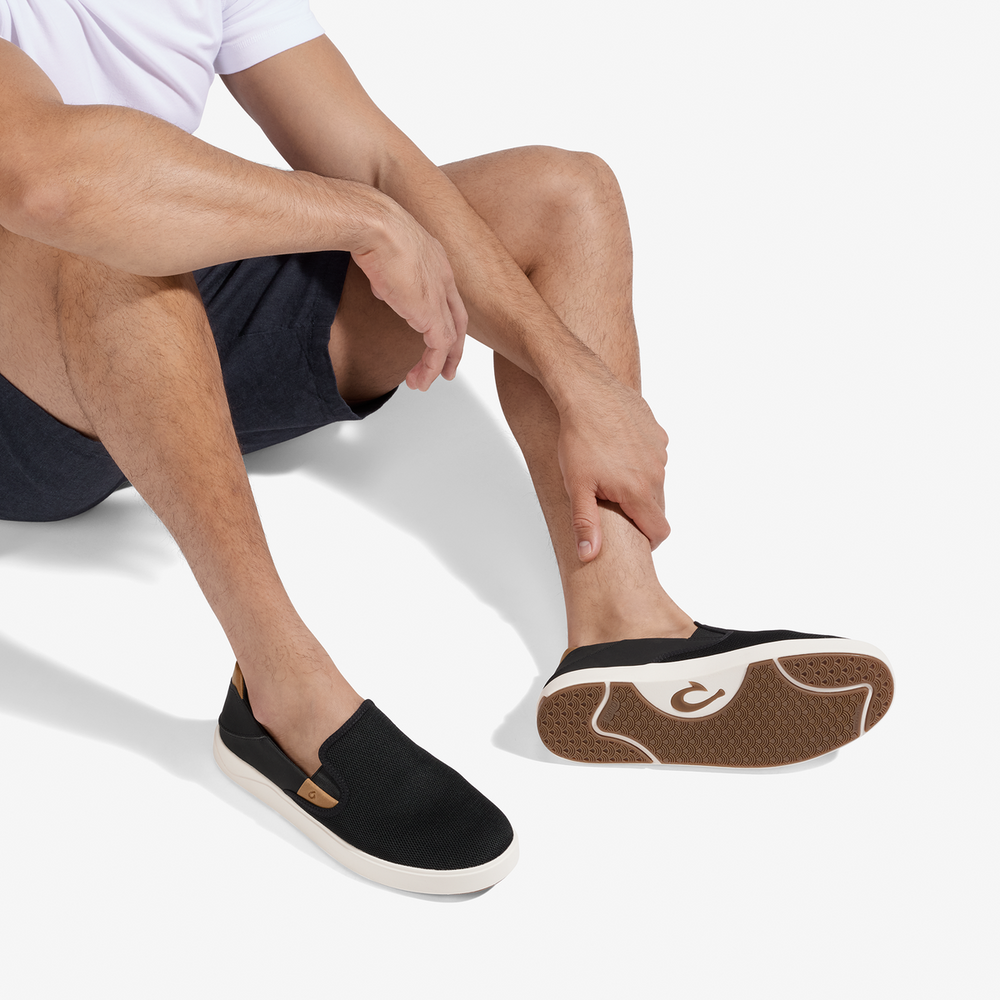 Lae'ahi Nui - Black / Tan | OluKai Men