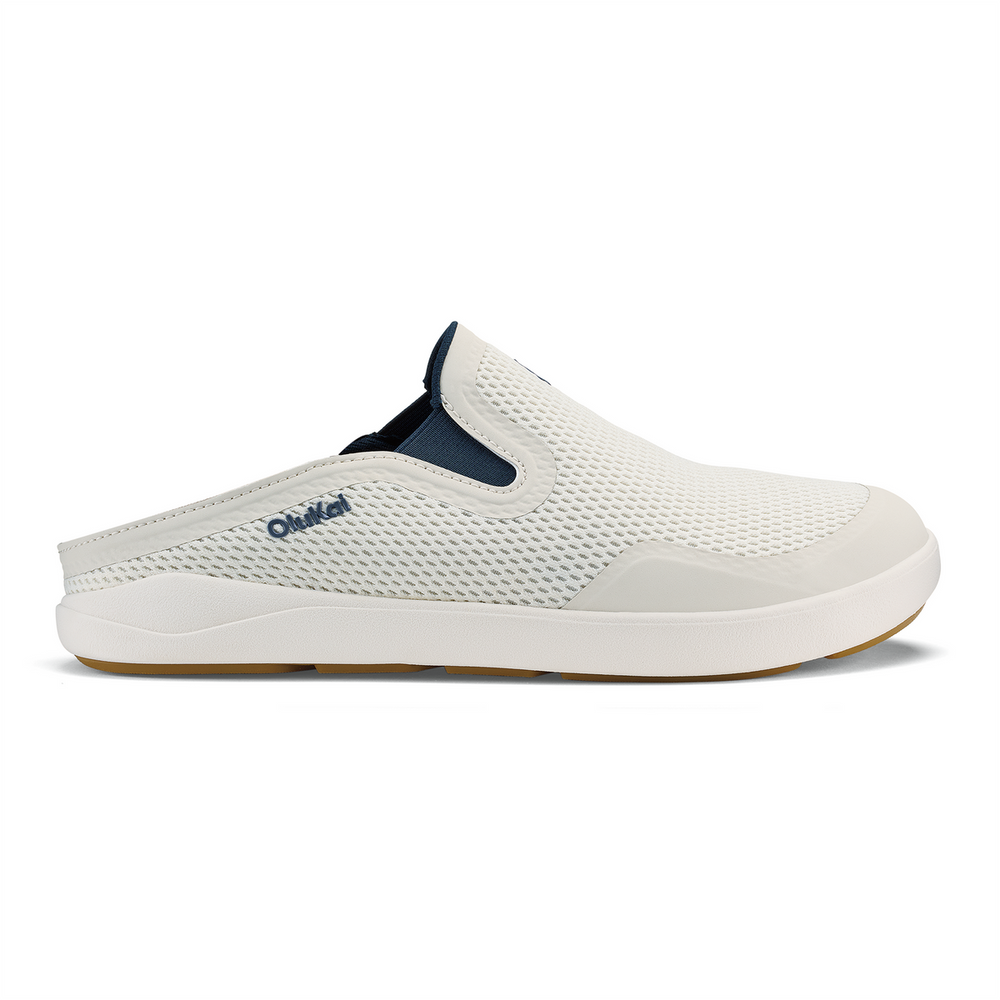 Moku Slip-on - White Sand / Trench Blue | OluKai Men