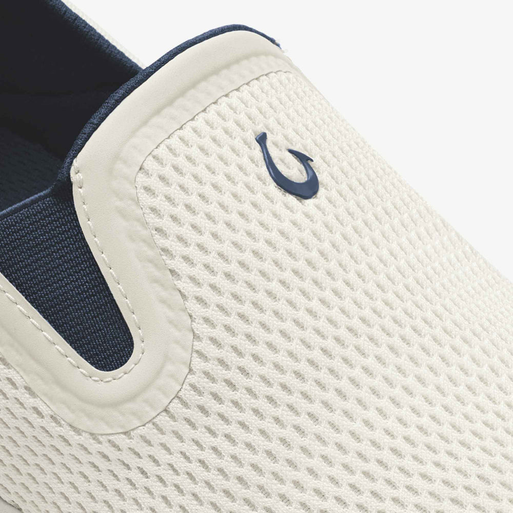 Moku Slip-on - White Sand / Trench Blue | OluKai Men