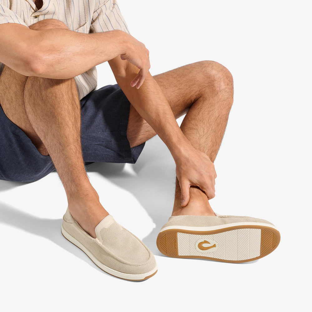 Kākaha Mesh Men‘s Slip-On Shoes - Tapa | OluKai Men