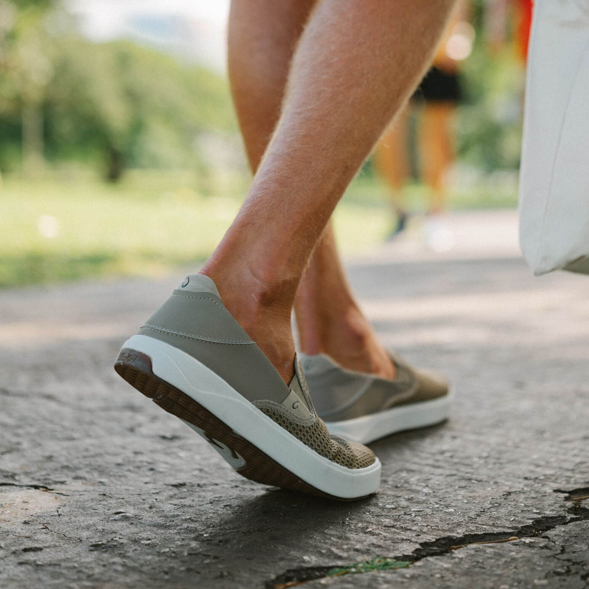Lae‘ahi Men's Slip-On Sneakers - Clay | OluKai Men