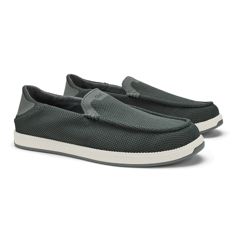 Kākaha Mesh Men‘s Slip-On Shoes - Rock | OluKai Men