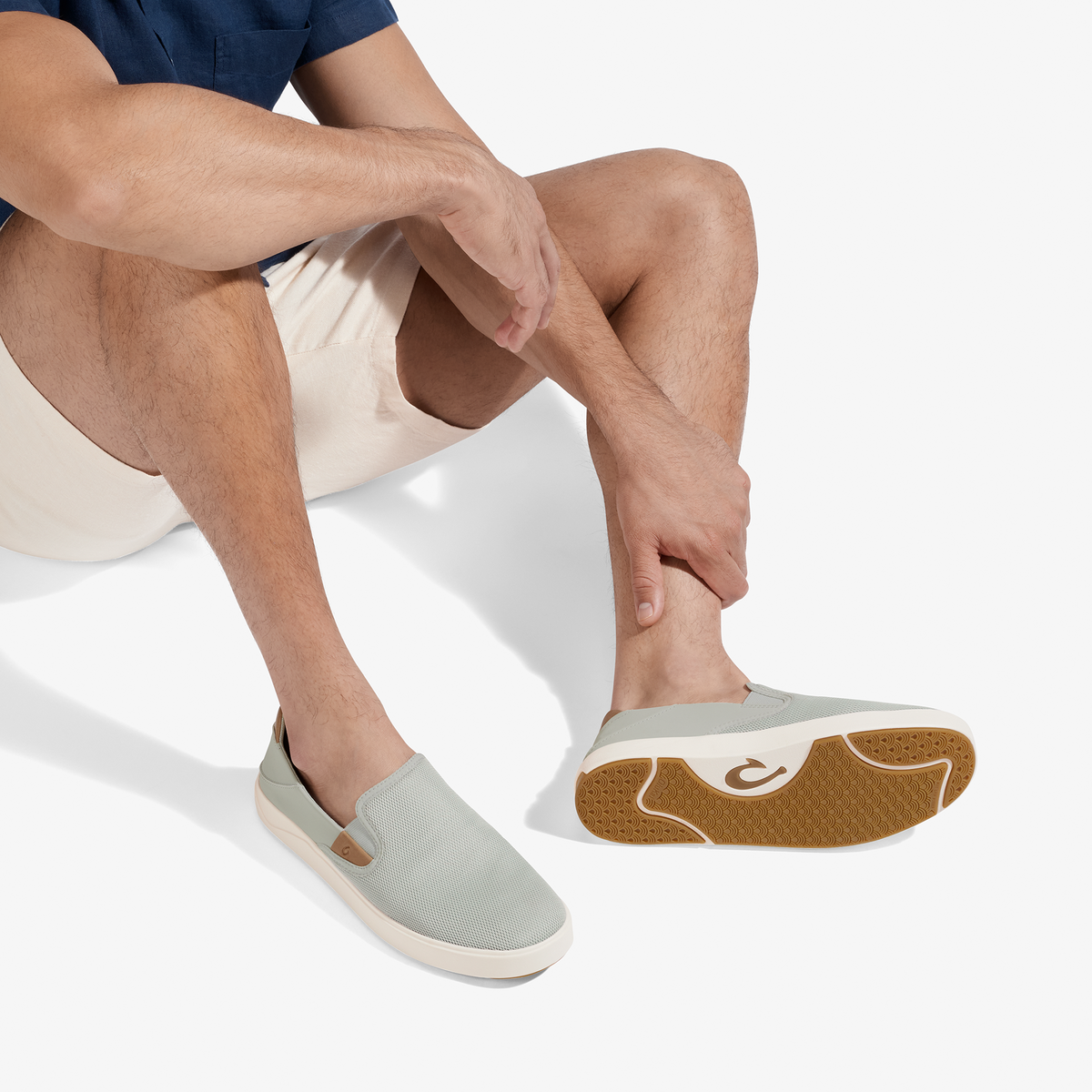 Lae'ahi Nui - Cloud Grey / Tan | OluKai Men