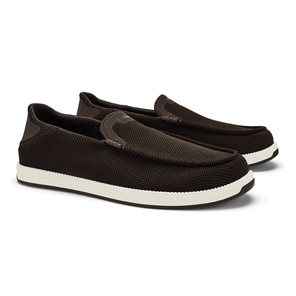 Kākaha Mesh Men‘s Slip-On Shoes - Dark Java | OluKai Men