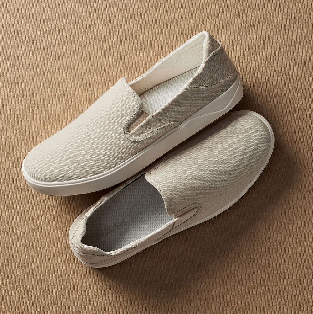 Lae‘ahi Men's Slip-On Sneakers - Tapa / Canvas | OluKai Men