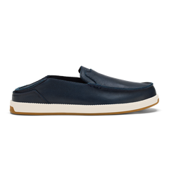 Kākaha Nia Men‘s Suede Slip-On Shoes - Mood Indigo | OluKai Men