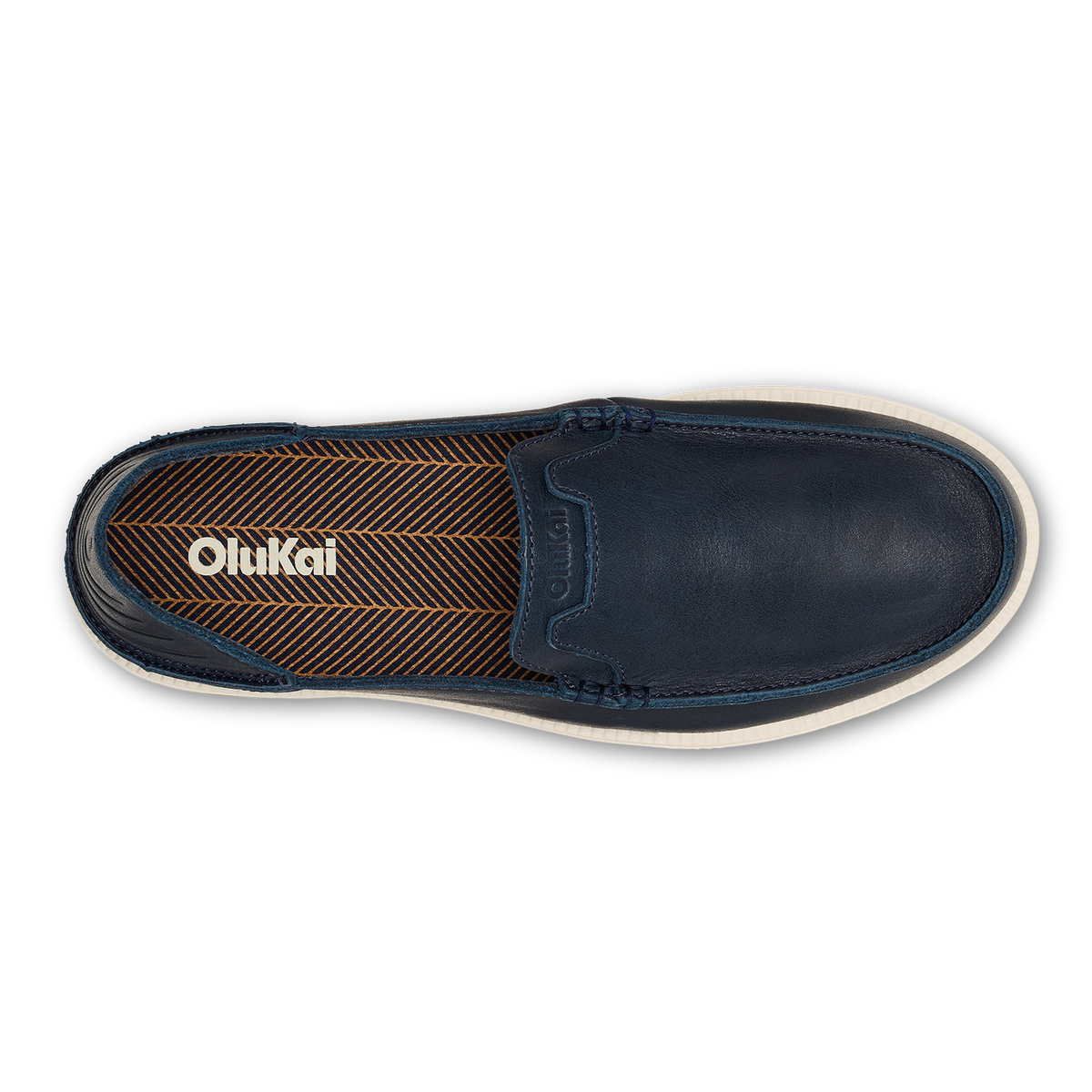 Kākaha Nia Men‘s Suede Slip-On Shoes - Mood Indigo | OluKai Men
