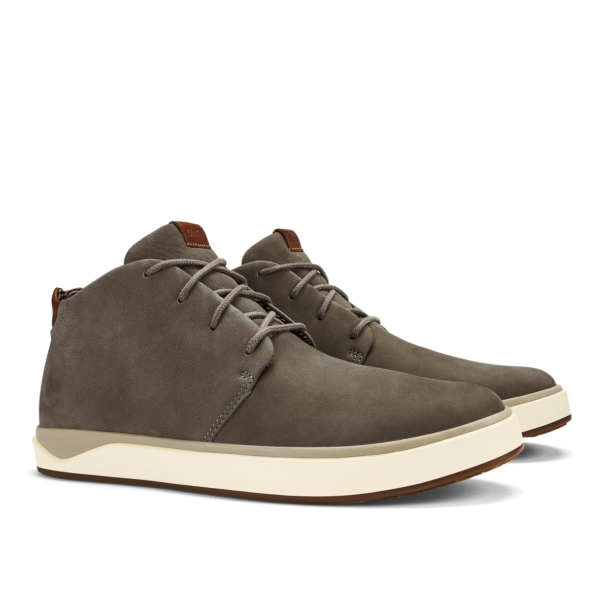 Papakū 'Ili Men’s Waterproof Leather Boots- Mustang | OluKai Men