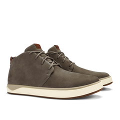 Papakū 'Ili Men’s Waterproof Leather Boots- Mustang | OluKai Men