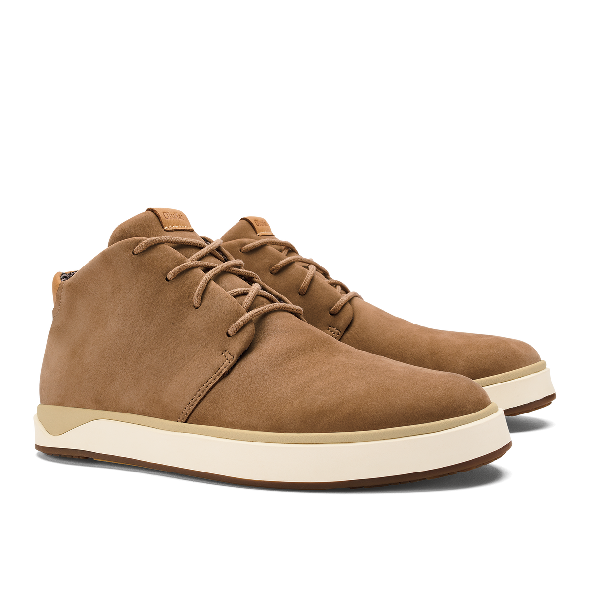 Papakū 'Ili Men’s Waterproof Leather Boots- Tan | OluKai Men