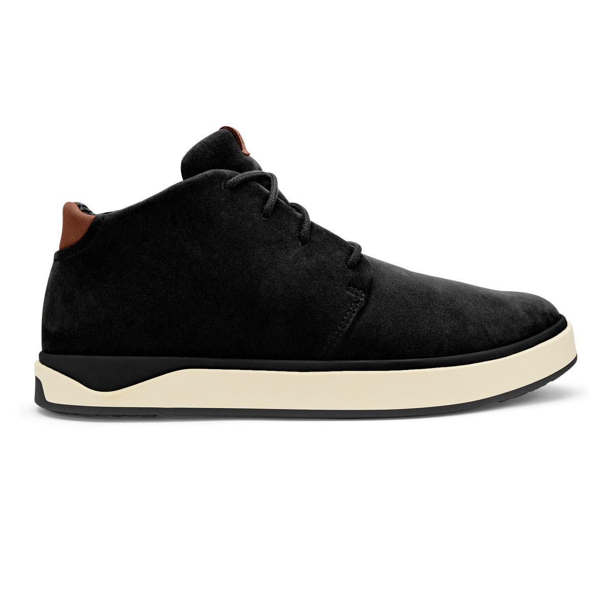 Papakū 'Ili Men’s Waterproof Leather Boots- Black | OluKai Men