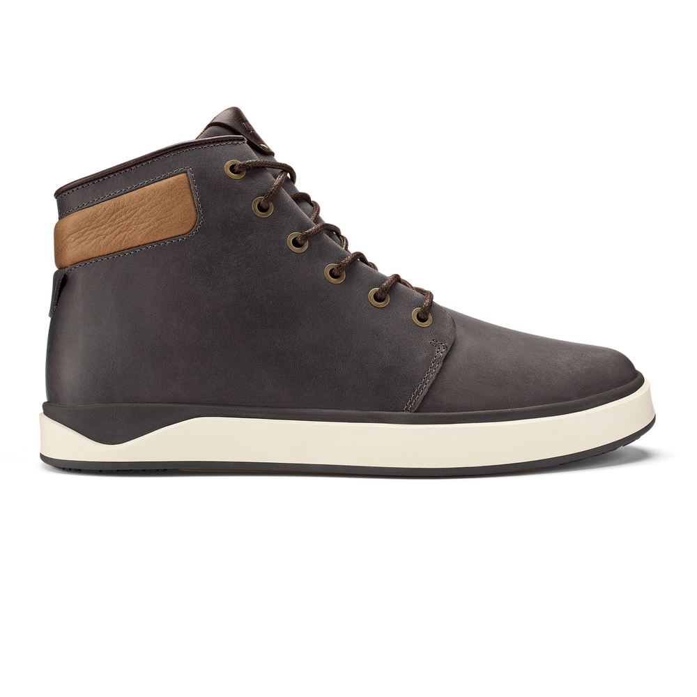 Kekaha Men’s Chukka Boots - Pavement / Off White | OluKai Men