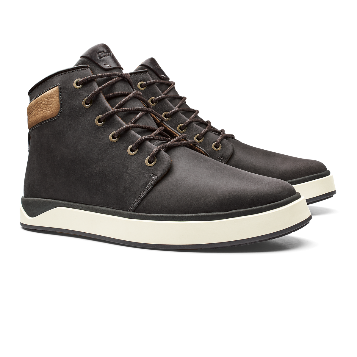 Kekaha Men’s Chukka Boots - Pavement / Off White | OluKai Men