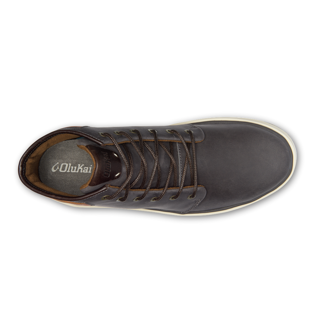 Kekaha Men’s Chukka Boots - Pavement / Off White | OluKai Men