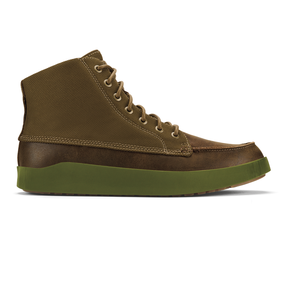 Mōlina Men’s Waterproof Leather Boots - Mustang Hanu | OluKai Men
