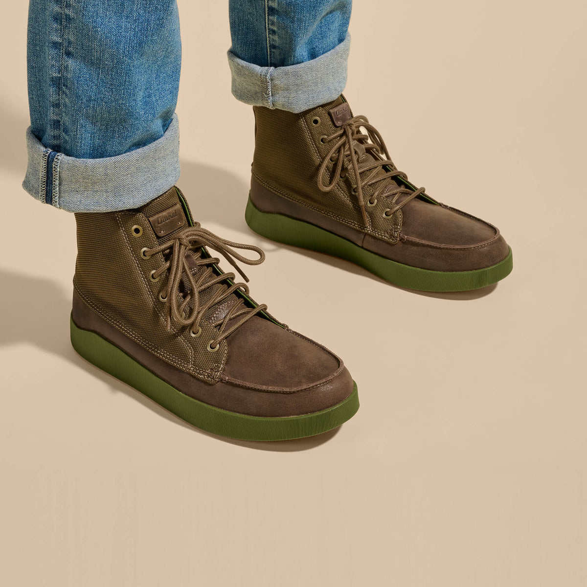 Mōlina Men’s Waterproof Leather Boots - Mustang Hanu | OluKai Men