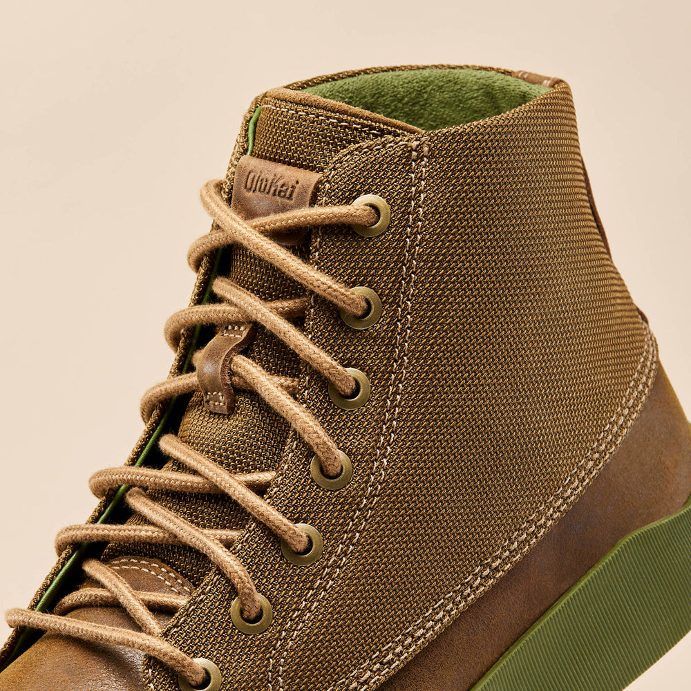Mōlina Men’s Waterproof Leather Boots - Mustang Hanu | OluKai Men