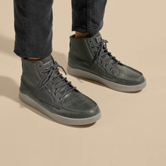 Mōlina Men’s Waterproof Leather Boots - Black | OluKai Men
