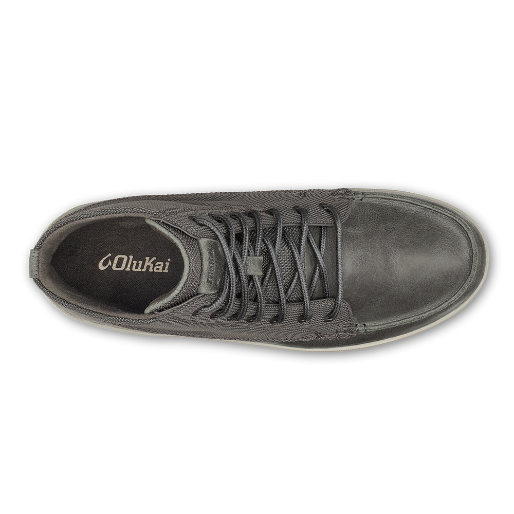 Mōlina Men’s Waterproof Leather Boots - Black | OluKai Men