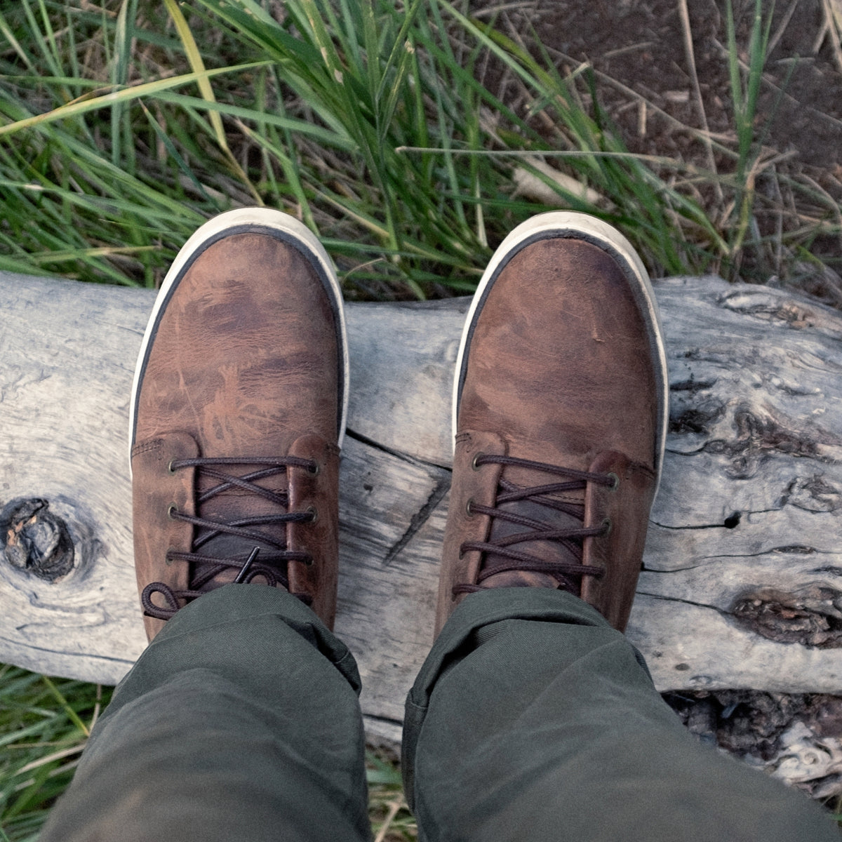 Kekaha Men’s Chukka Boots - Toffee / Off White | OluKai Men