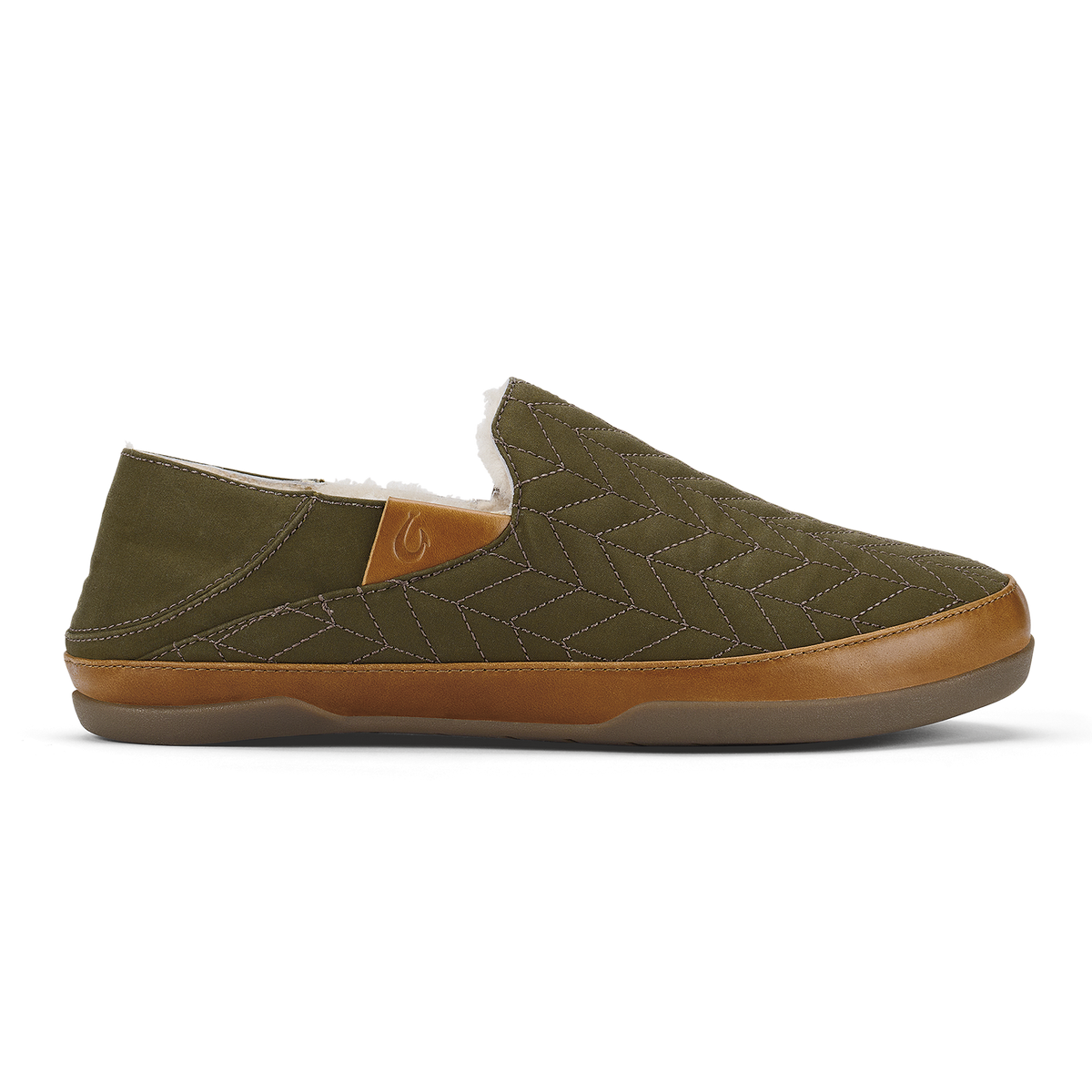 Hanohano Men’s Waxed Canvas Slippers - Husk | OluKai Men