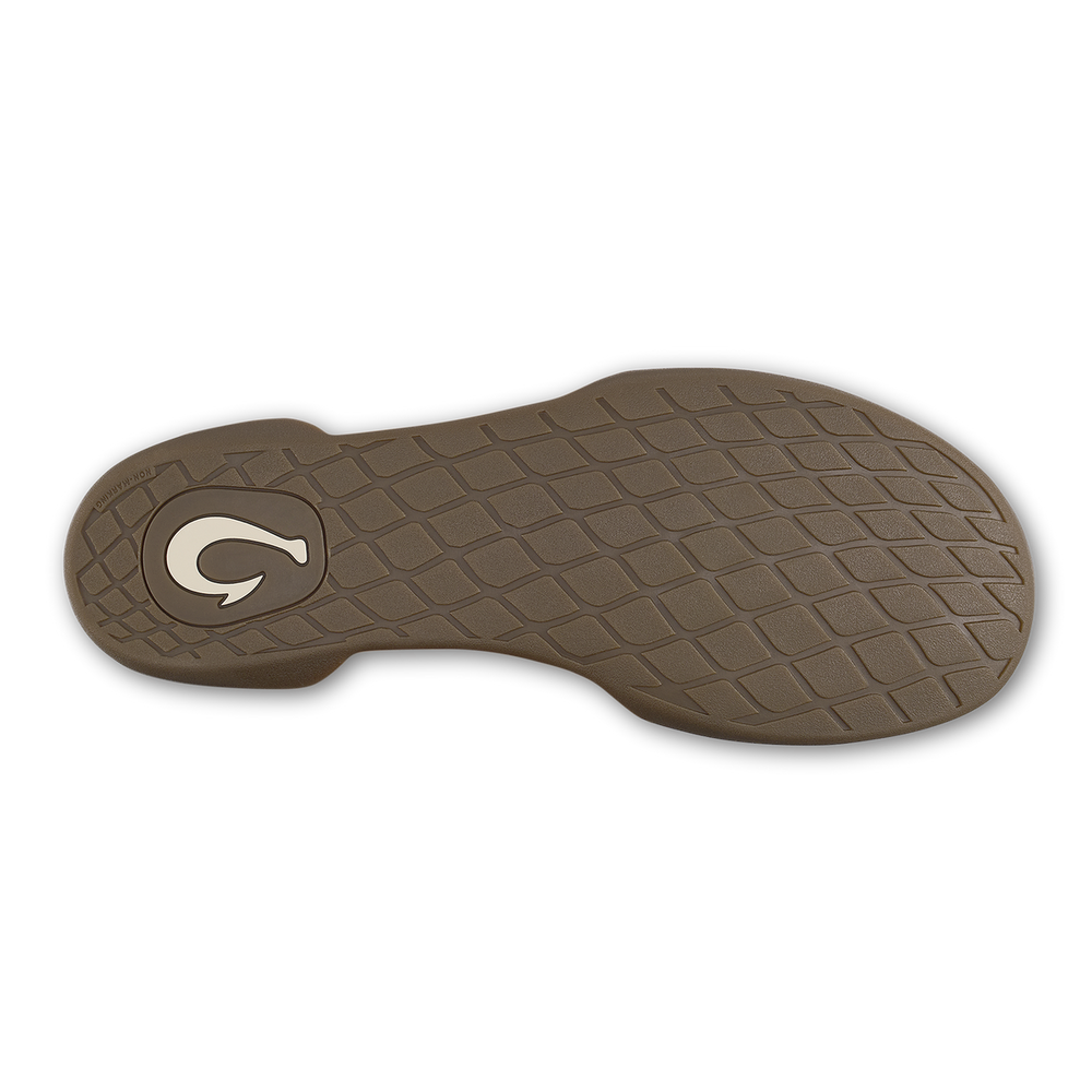 Hanohano Men’s Waxed Canvas Slippers - Husk | OluKai Men