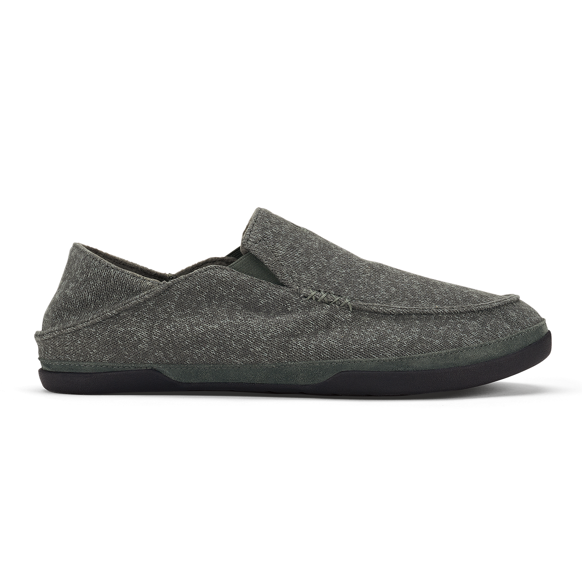 Moloā Hulu Men's Lightweight Slippers - Lava Rock | OluKai Men