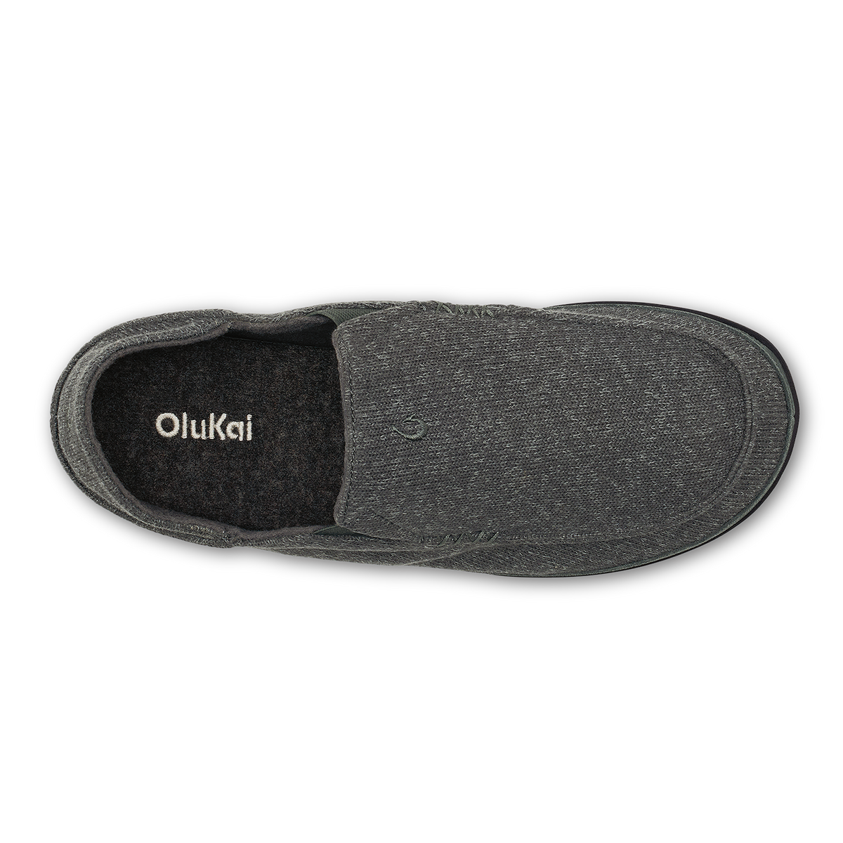 Moloā Hulu Men's Lightweight Slippers - Lava Rock | OluKai Men