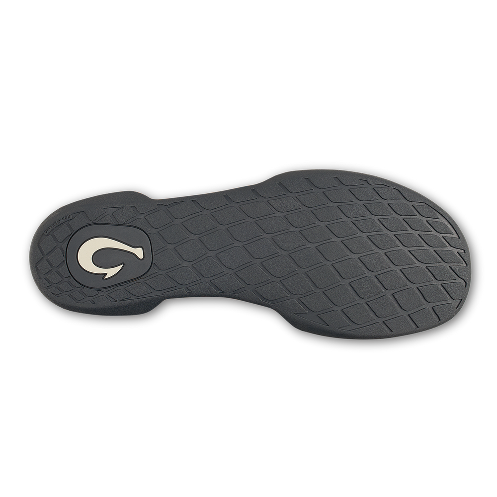 Hanohano Men’s Waxed Canvas Slippers - Dark Shadow | OluKai Men