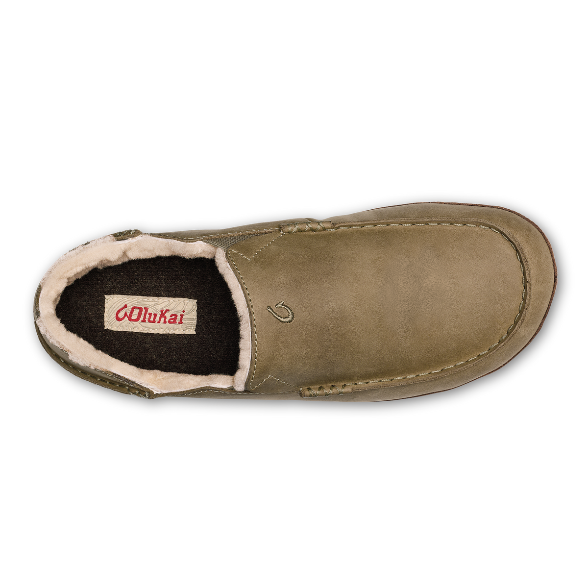 Moloā Slipper - Clay / Dk Java | OluKai Men