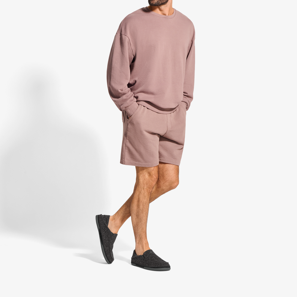 Moloā Hulu Men’s Wool Slippers - Black | OluKai Men