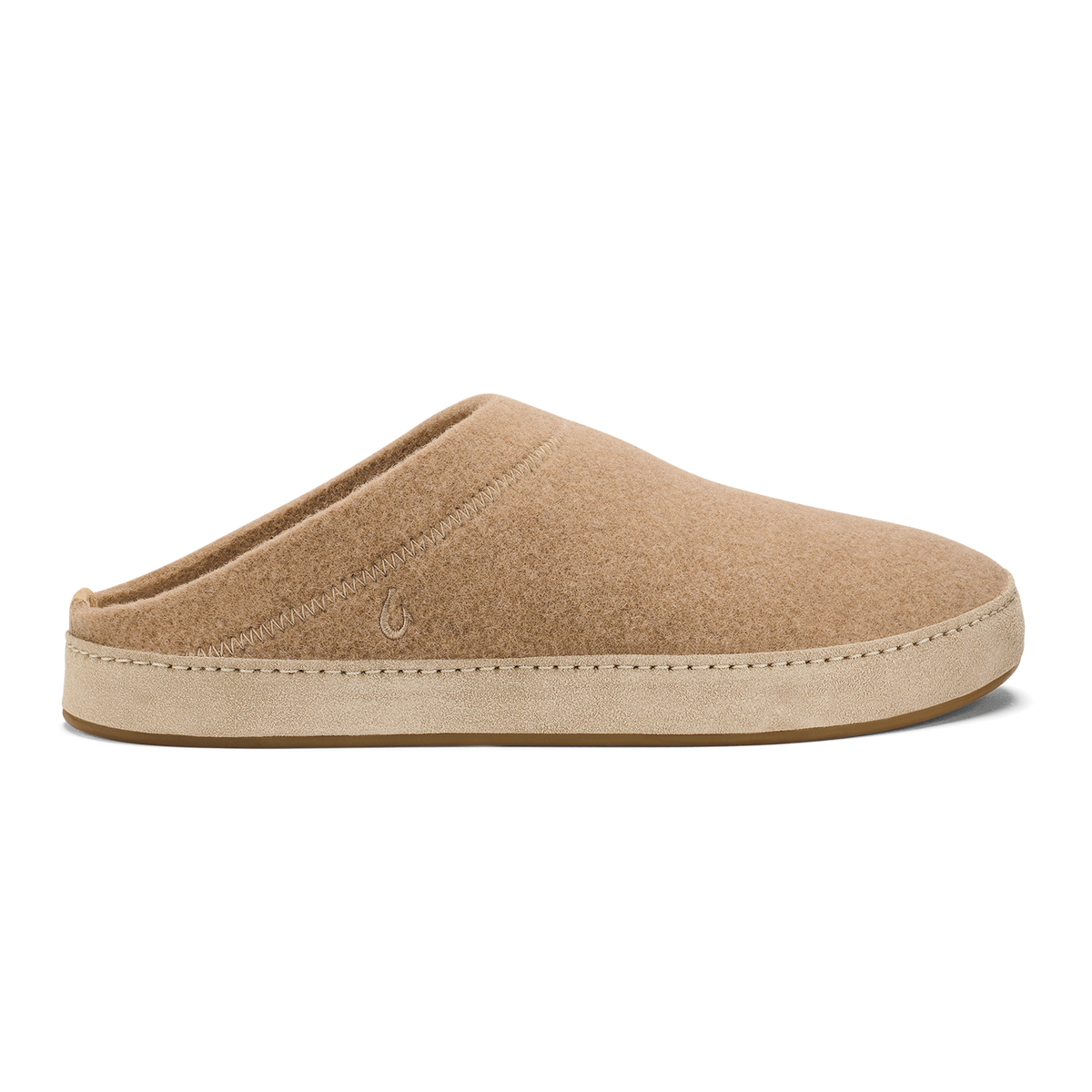 Hāmani Hulu Men’s Wool Mule Slippers - Oatmeal | OluKai Men
