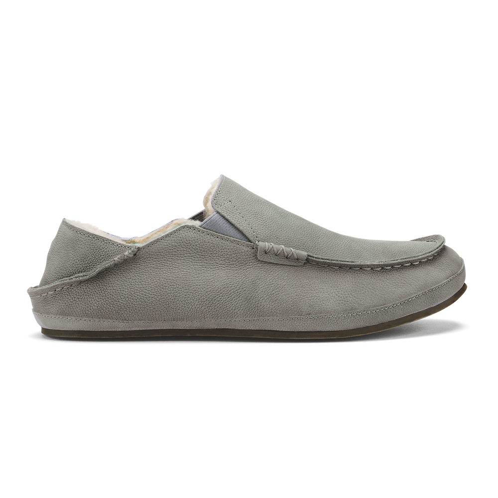 Moloā Men's Leather Slippers - Kona Coffee | OluKai Men