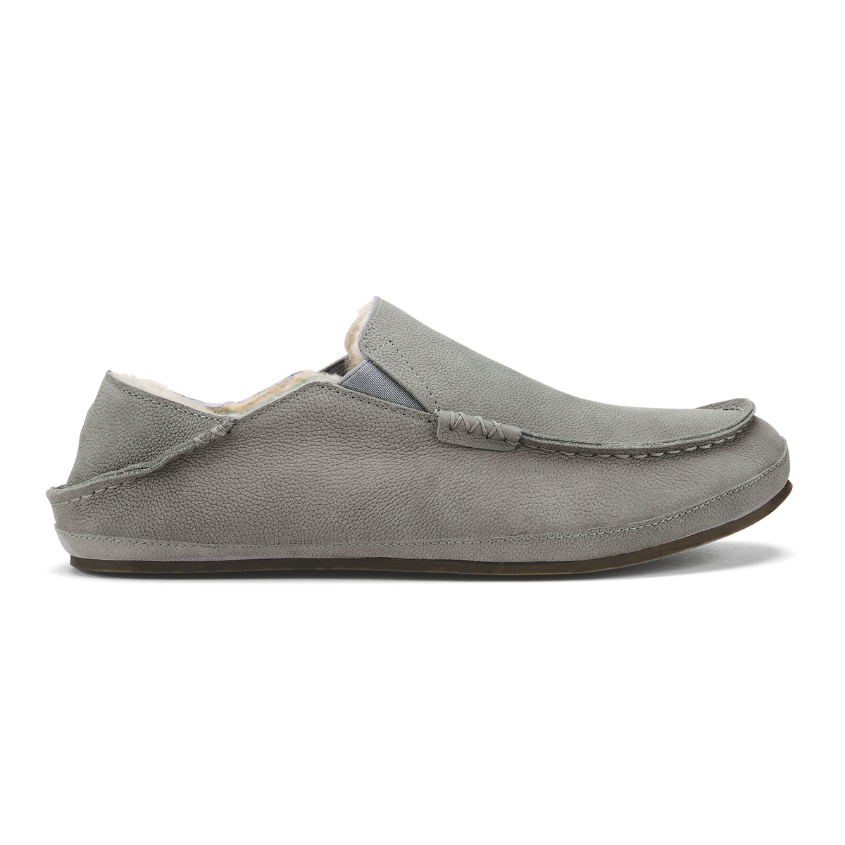 Moloā Men's Leather Slippers - Kona Coffee | OluKai Men