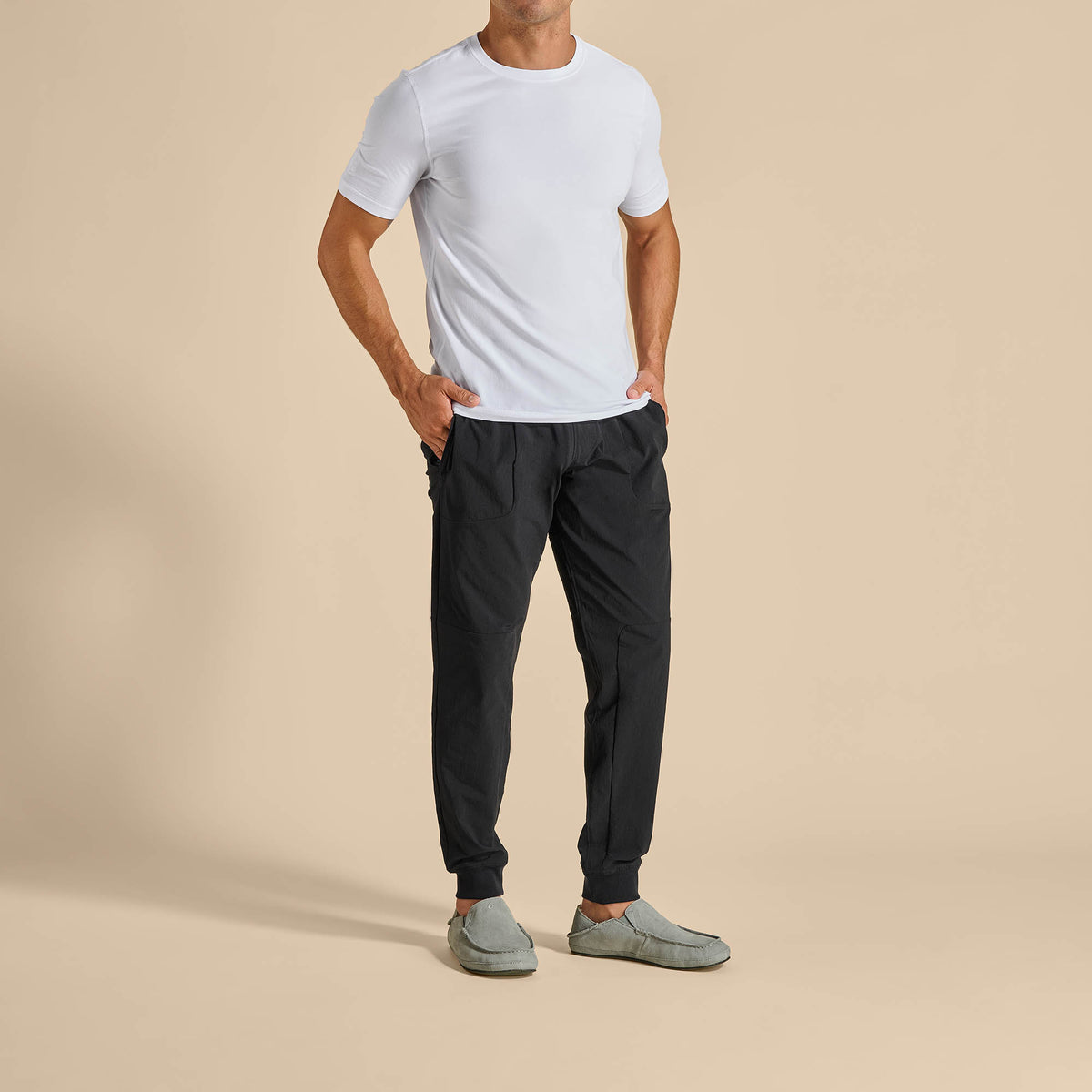 Moloā Men's Leather Slippers - Kona Coffee | OluKai Men