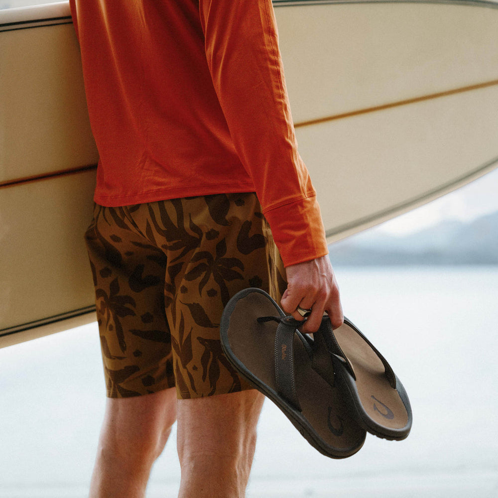 ‘Ohana Men's Beach Sandals - Dark Java / Ray | OluKai Men