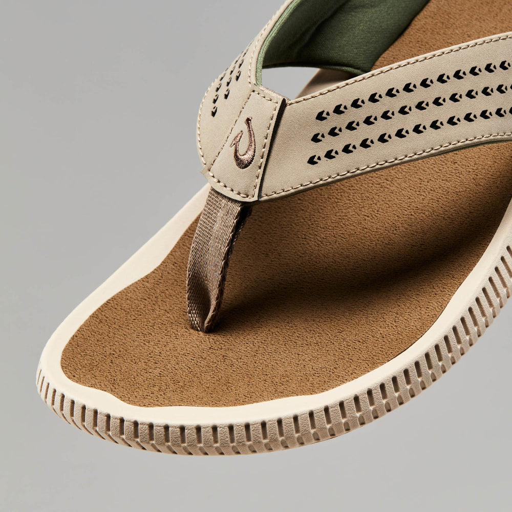 Ulele Men's Water-Ready Beach Sandals - Clay / Mustang | OluKai Men