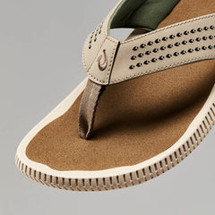 Ulele Men's Water-Ready Beach Sandals - Clay / Mustang | OluKai Men