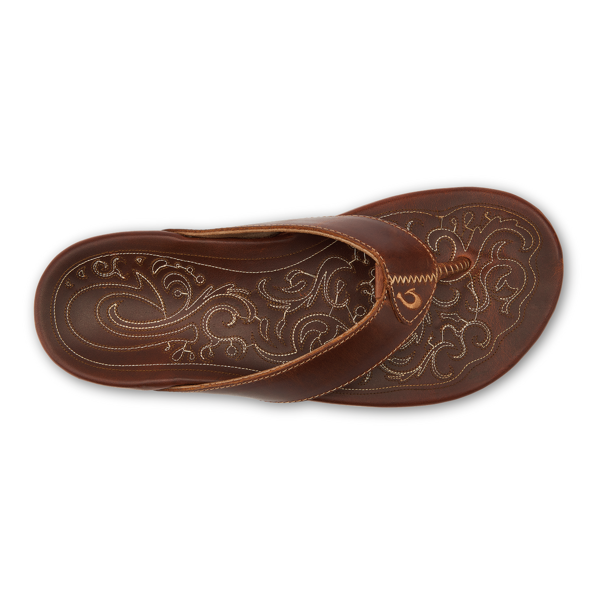 Mekila Men's Full-Grain Leather Beach Sandals - Natural | OluKai Men