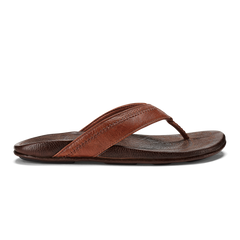 Hiapo - Rum / Dark Wood Men’s Leather Beach Sandals | OluKai Men