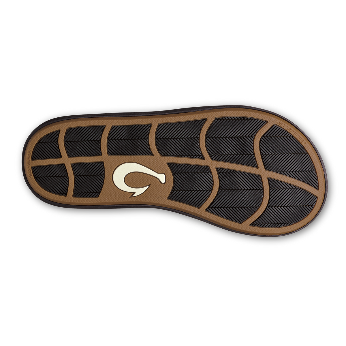 Ki‘i Men’s Water Ready Beach Sandals - Lava Rock / Bold Blue | OluKai Men