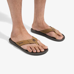 Pili - Tan / Dark Java | OluKai Men