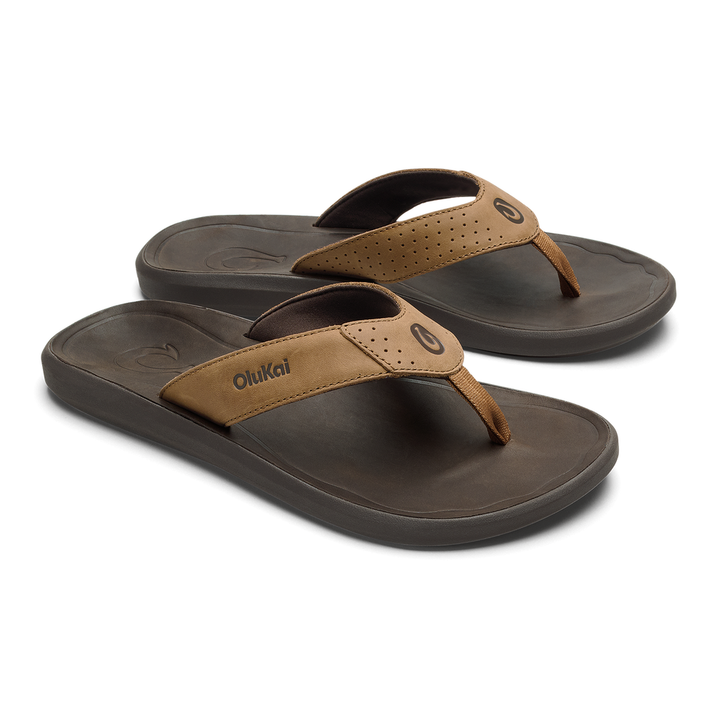 Pili - Tan / Dark Java | OluKai Men
