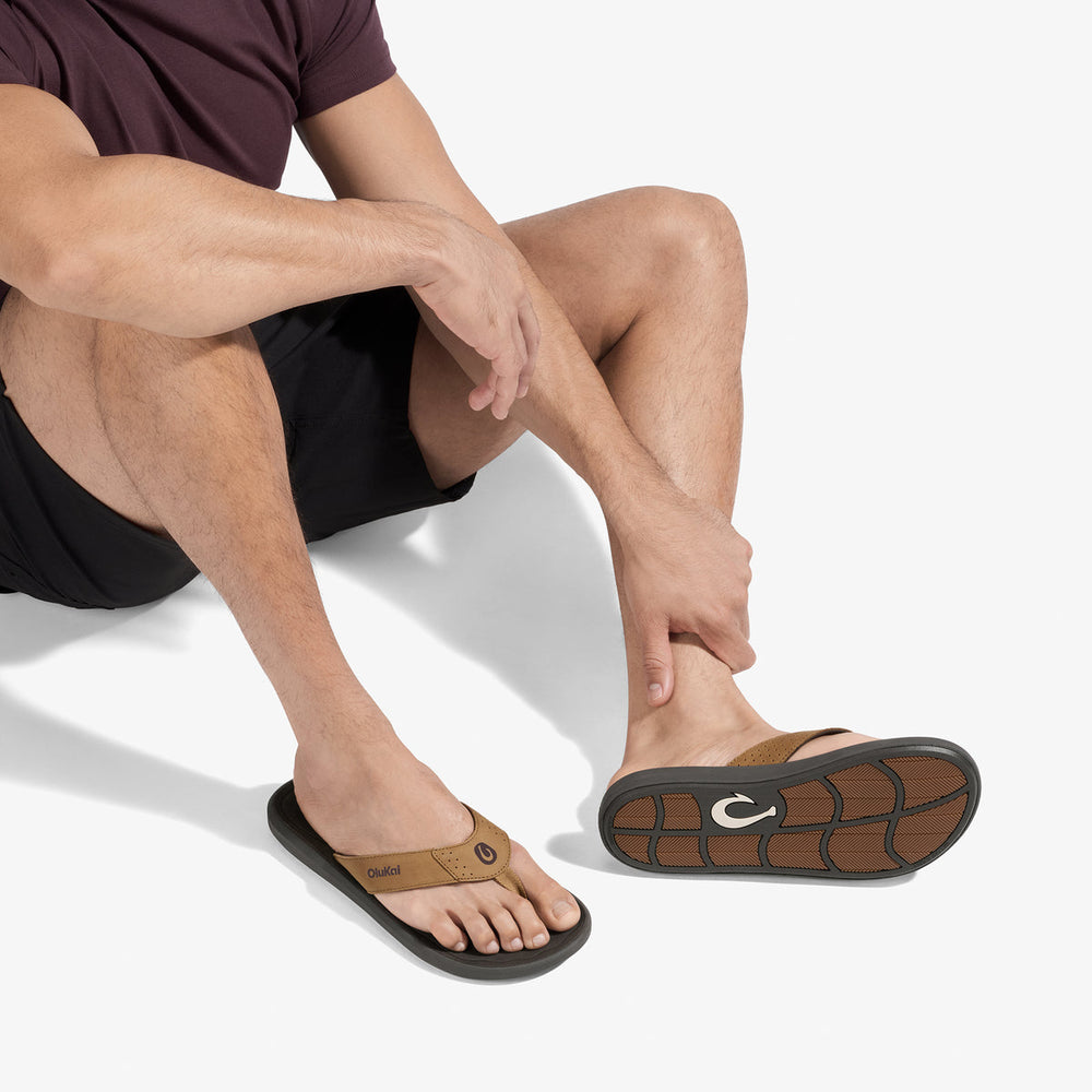 Pili - Tan / Dark Java | OluKai Men