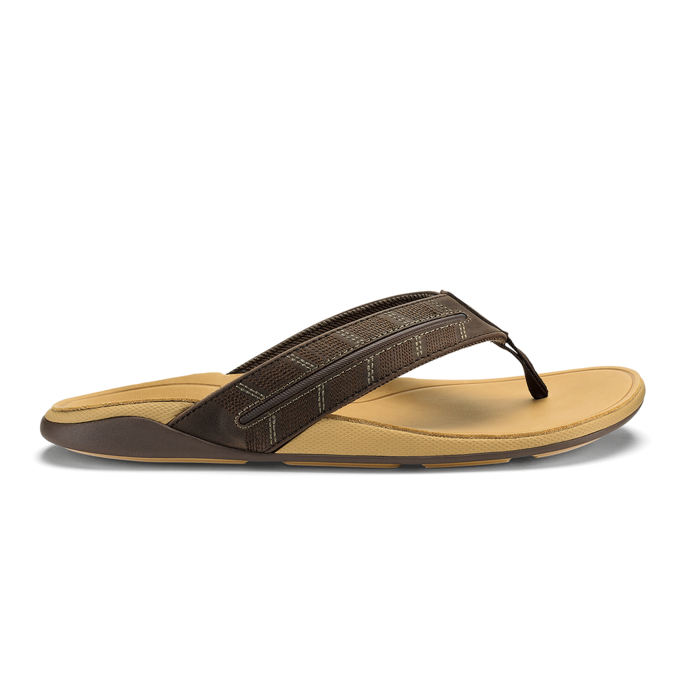 Tuahine Palm - Dk Java / Golden Sand | OluKai Men