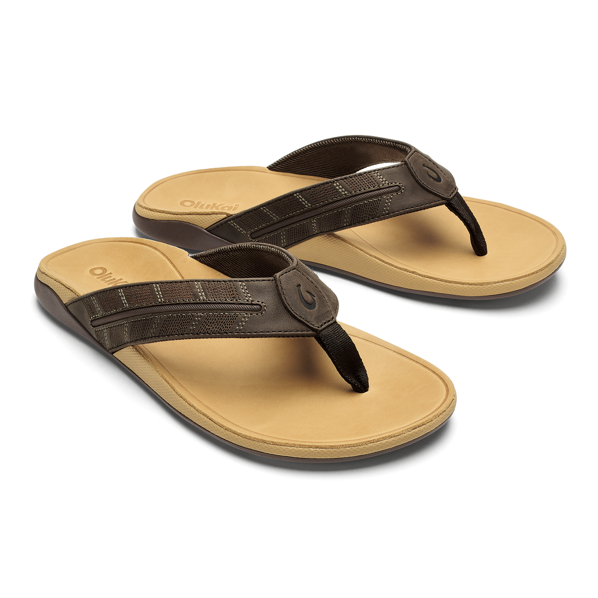 Tuahine Palm - Dk Java / Golden Sand | OluKai Men